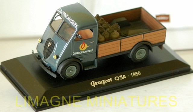 1/43 Peugeot Q3A camionnette plateau 1948